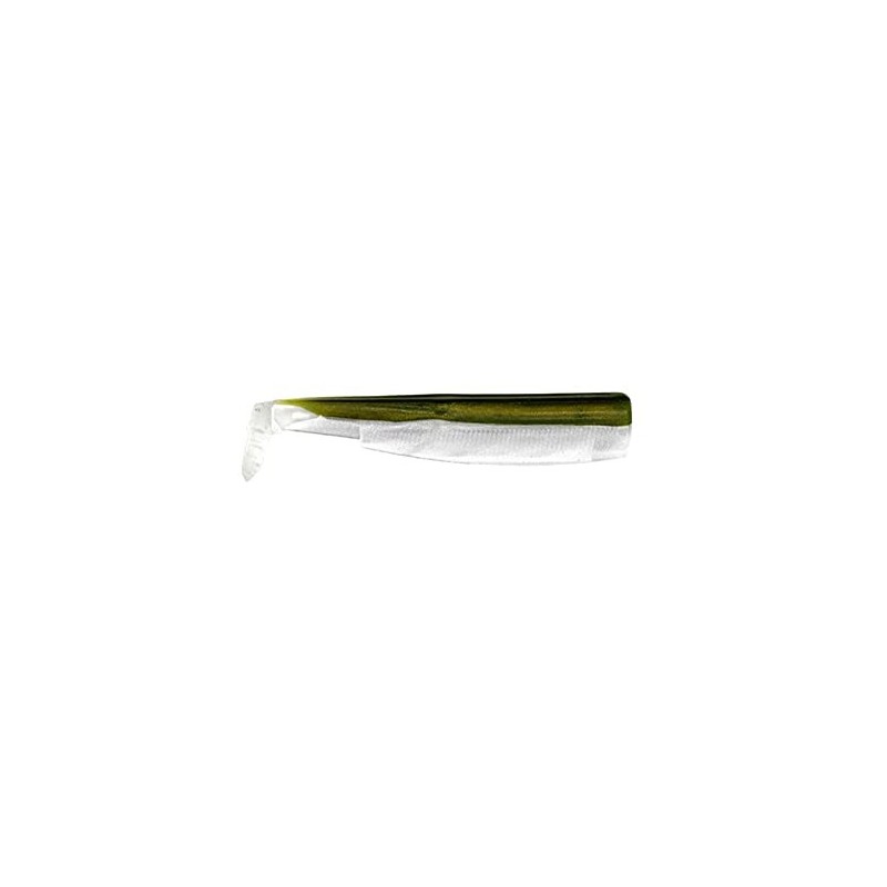 FIIISH Black Minnow 3 - Señuelo de Vinilo para Pesca  señuelos , Color Verde, Talla Size 120