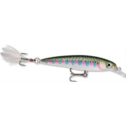 Rapala X Rap-Material Perfil 3D, Teaser Plumas y Brill-Señuelo Pesca de Agua Dulce, Unisex-Adult, 80 mm  7.0 gr , 4.0 gr