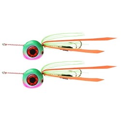 Last Cast Tackle Kabura Jigs - Paquete de 2 Paquetes de 2 Unidades, 60 a 120 g, 60g / 2oz