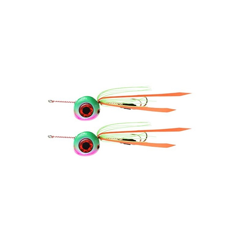 Last Cast Tackle Kabura Jigs - Paquete de 2 Paquetes de 2 Unidades, 60 a 120 g, 60g / 2oz