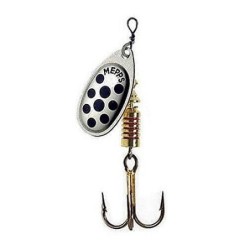 Mepps Aglia - Cucharilla especial para pesca de trucha  plata X1, 1 