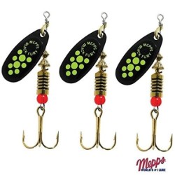 Mepps Black Fury Point - Cucharilla de color amarillo  Chartreuse x3, 1 