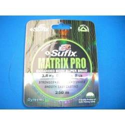 Matrix Sufix Pro 0,10 mm 3,6 kg 250 M hilo