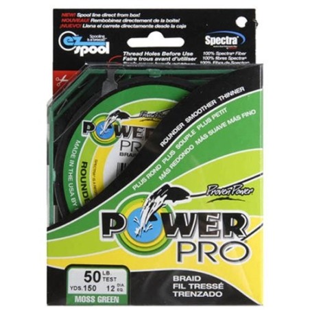 PowerPro Power Pro 21100801500E Spectra-Línea de Pesca Trenzada
