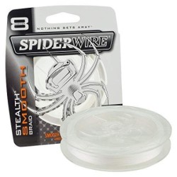 Spiderwire Hilos de Pesca Stealth Smooth 8 Translucent 150 m 300 m 0.12 mm 150 m Trenzado Spinning Surfcasting Carpfishing