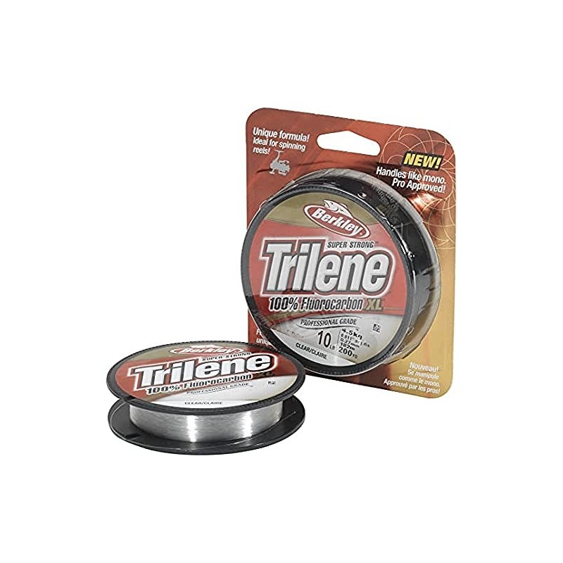 Berkley Trilene Fluorocarbon Xl, Cizalla Unisex Adulto, Transparente, 7.1kg 15lb 100m