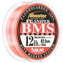 SUNLINE BMS AZAYAKA - Tirador de línea de fluorocarbono, francotirador FC, 12 libras