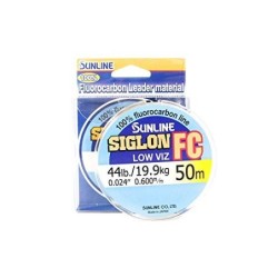 Sunline Siglon FC Fluorocarbon Line 50m 44lb Diameter 0.6 mm  5952 