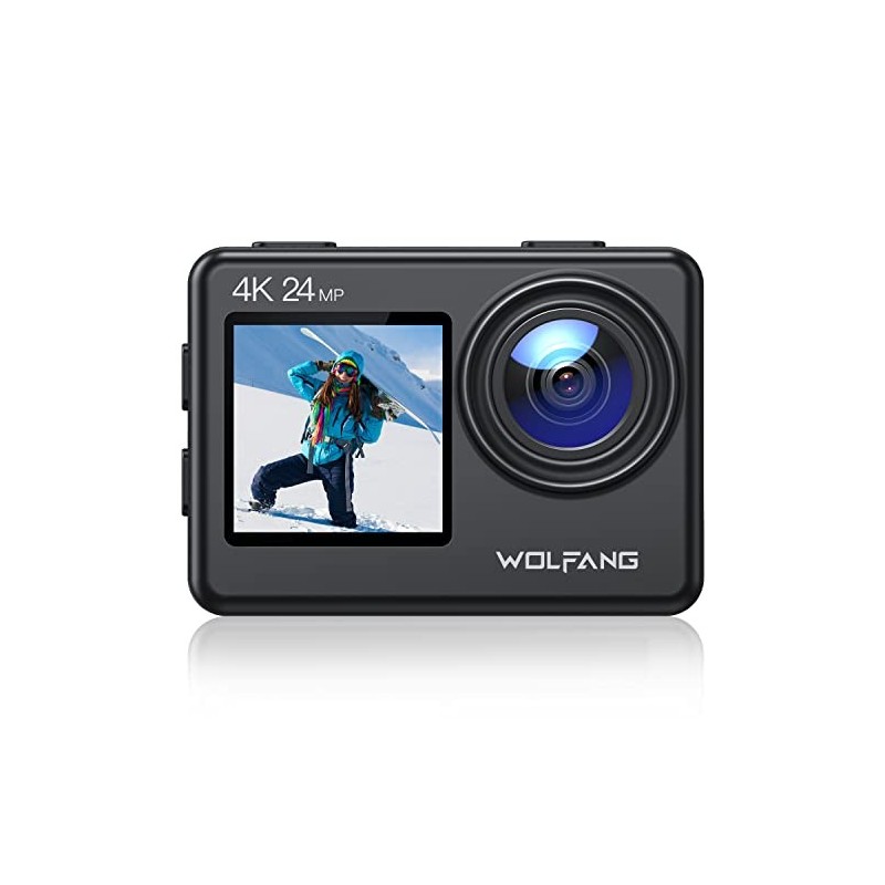 Cámara Deportiva Acuática Sport Cam Full HD Accesorios Gopro Negro