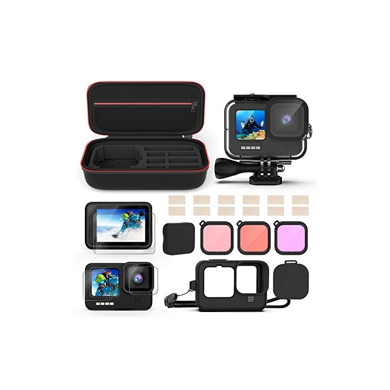 Kuptone Kit de Accesorios para GoPro Hero 11/GoPro Hero 10/GoPro