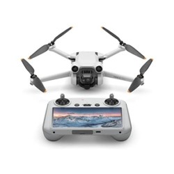 DJI Mini 3 Pro con DJI Smart Control – Dron ligero y plegable con vídeo 4K/60 fps, fotos de 48 MP, 34 minutos de tiempo de vu