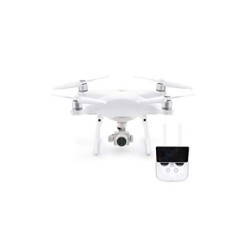 DJI Drone Phantom 4 Pro + V2.0-Versión EU, Video 4K/60fps e Imágenes en modalidad Burst a 14 Fps, Control Remoto Integrado-Bl