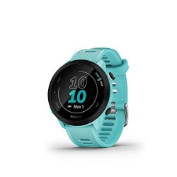 Garmin Forerunner 55 - Reloj inteligente para running con GPS, planes de entrenamiento, notificaciones y seguimiento del bien