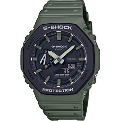 Casio Reloj Analógico-Digital para de los Hombres de Cuarzo con Correa en Resina GA-2110SU-3AER