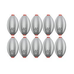 Plomo de Pesca en Forma de Bala 5pcs/Pack Sinkers duraderos