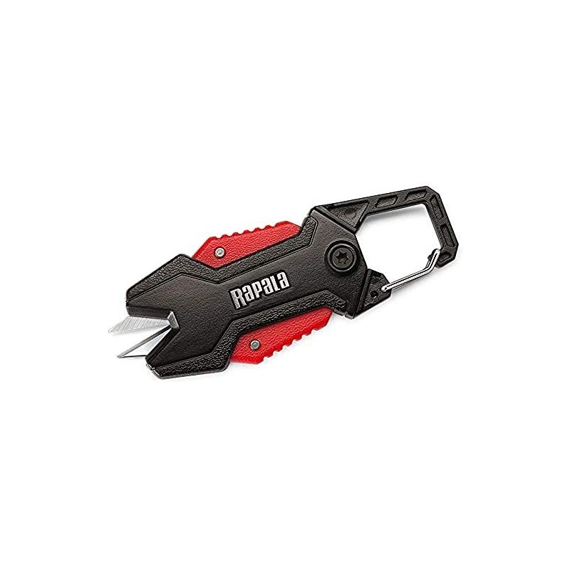 Rapala RCD Tijeras, Unisex-Adult, Negro/Rojo, Talla única