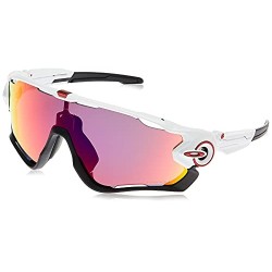 OAKLEY Jawbreaker OO9290 Gafas de sol para Unisex, Blanco Brillo