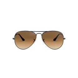 Ray-Ban Aviator RB 3025, Gafas de Sol Unisex, Plateado  004/51 , 55 mm