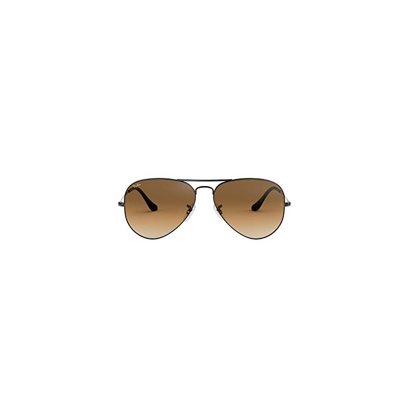 Ray-Ban Aviator RB 3025, Gafas de Sol Unisex, Plateado  004/51 , 55 mm