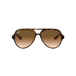 Ray-Ban - Gafas de sol Aviador Cats 5000, Brown  710/51 Light Havana 