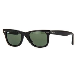 RayBan Wayfarer RB2140 901 50 black/crystal green