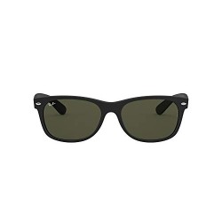 Ray-Ban New Wayfarer, Gafas de Sol Unisex adulto, Negro  Black 622 , 55 mm