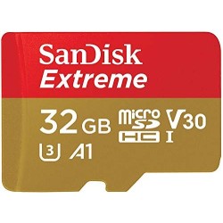 SanDisk Extreme 32 GB MicroSD Card For Mobile Gaming, with A1 App Performance, Supports AAA/3D/VR Game Graphics and 4K UHD Vi