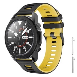 XBLJST Correa para Huawei Watch GT2 46mm Pulsera, 22mm Deportiva Muñequeras Suave Silicona Reemplazo para Huawei Watch GT/GT3