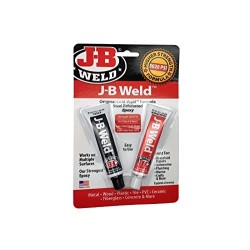 J-B Weld 8265S Cold Weld Steel Reinforced Epoxy with Hardener, 2 oz by J-B Weld