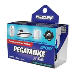 Pegatanke 96481 Epoxico, 44 gr, Blanco