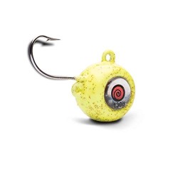 LOLLIPOP LURES ZOKA Ball Jig Solid y Sistema de Cebo Live Bait ZOKA 220G-EXTRA Power Glow Sparkle Yellow