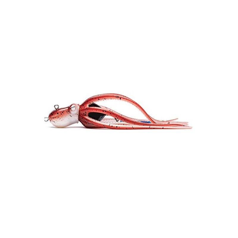 Mustad Octopus Live Jig w/Assist ganchos hierba - MIVK-S-RED-80-1, S-3oz, Rojo