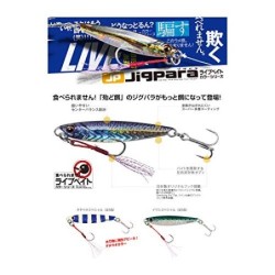 MAJOR CRAFT Señuelo de metal Jigpara estándar Live Bait 60 g