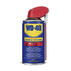 WD-40 Producto Multi-Uso Doble Acción Spray 250ml. Lubrica, Afloja, Protege del óxido, Dieléctrico, Limpia metales, plásticos