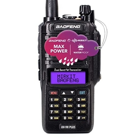Baofeng walkie Talkie Profesional Emisoras de Caza de Banda Dual