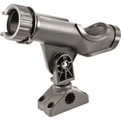 Scotty  230-BK Powerlock Black Rod Holder with  241 Side Deck Mount