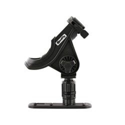 Scotty  282-BK Baitcaster Rod Holder w/Gearhead & Track  Black 