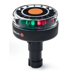 NAVISAFE 361, Navilight Tricolor LED 2 NM Navigation Light with Scotty Base, 5 Modes, Waterproof, Battery Operated