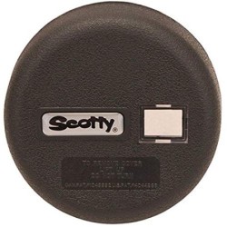 Scotty  1024 Counter Cover for Manual Scotty Downriggers,Black